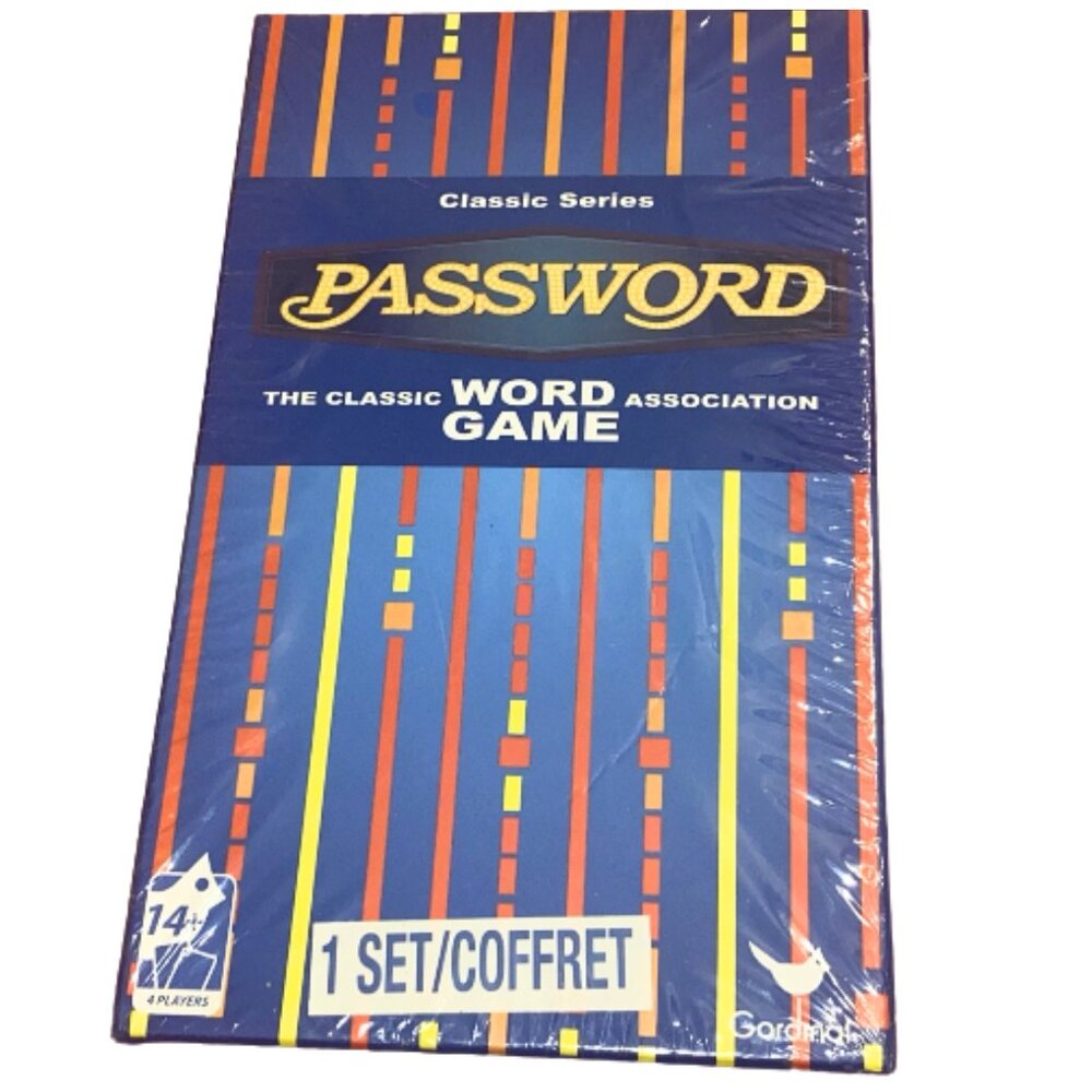 Password Classic Word Game Cardinal TV Game Show